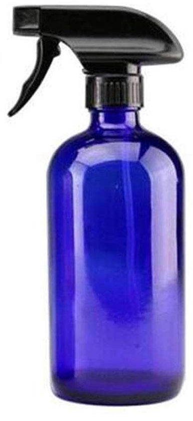 Dailygoods- Spuitfles 500 ml - Navulbare Glazen Boston-fles - Verstuiver voor Aromatherapie - Essentiële Oliën - Planten - Schoonheidsverzorging