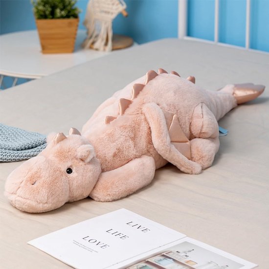 Dailygoods- Verzwaarde Pluche Dieren 4,5 kg - Zware Pluche Draak - Comfortabel Knuffeldier - Hartverwarmende Metgezel - Ideaal voor Ontspanning - Handwas Aanbevolen