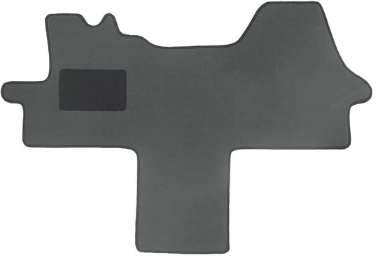 Dailygoods- Vloermatten op maat - Renault Master III - 2-Sitzer - Onderhoudsvriendelijk - Effectieve bescherming - 100% passend - Automatten