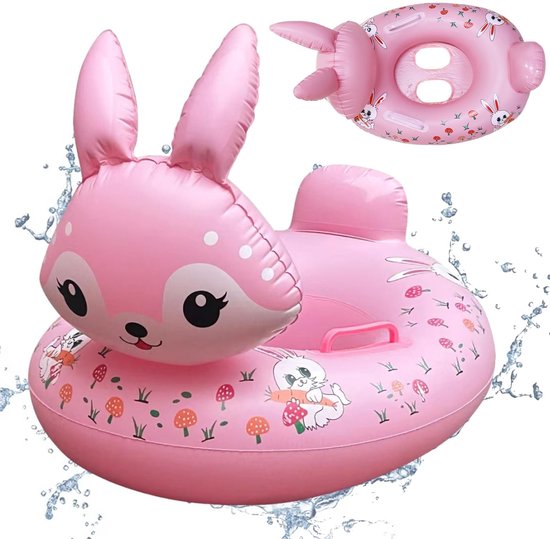 Dailygoods- Zwemband baby - Zwemring baby - Zwemband met zitting - Zwemhulp baby - Hoogwaardig pvc - Veilig en duurzaam