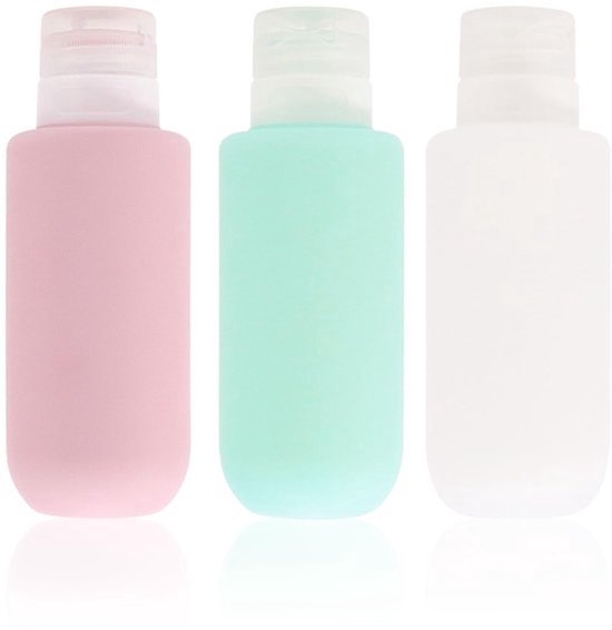 Dailygoody - Silicone Reisfles - 200ml - Lekvrije Herbruikbare