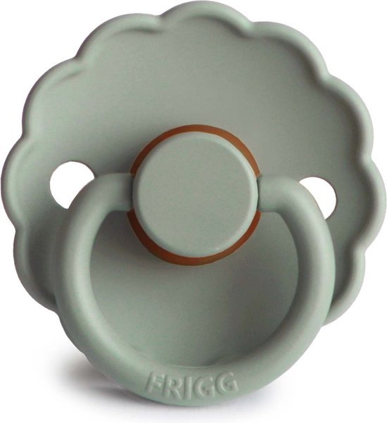 Daisy Siliconen Fopspeen 0-6M | Sage van FRIGG