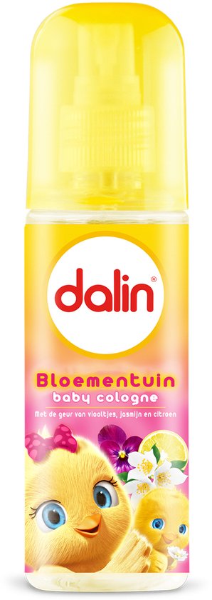 Dalin Baby Cologne 150ml Frisse en Zachte Geur voor de Gevoelige Babyhuid - Bloementuin van Dalin