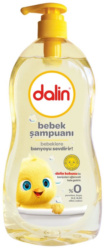Dalin Baby Shampoo – 700 ml – Zachte Formule voor Dagelijks Gebruik van Merkloos