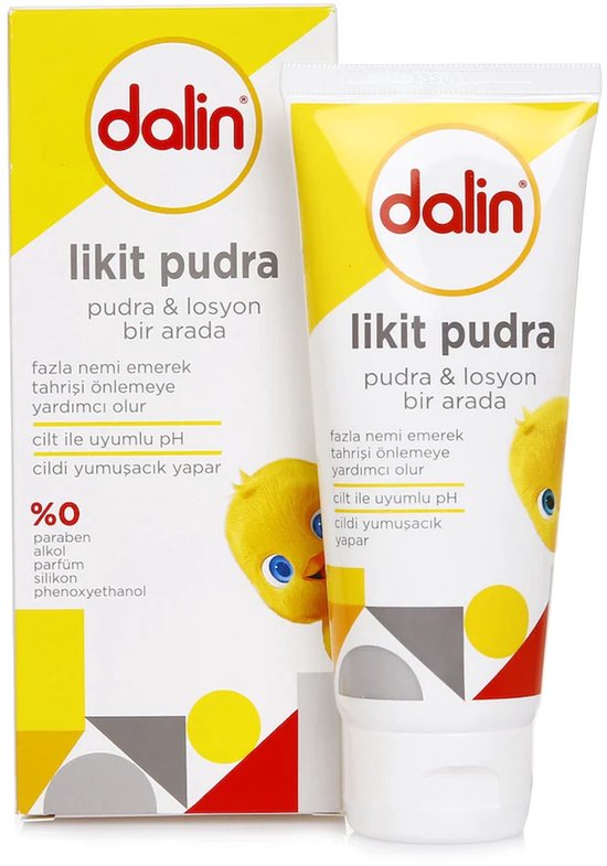 Dalin Likit Pudra 3 X100 ml – Baby Vloeibare Poeder – Hypoallergeen – Voorkomt Iritatie – pH-Huidvriendelijk – Voor Gevoelige Babyhui van Merkloos