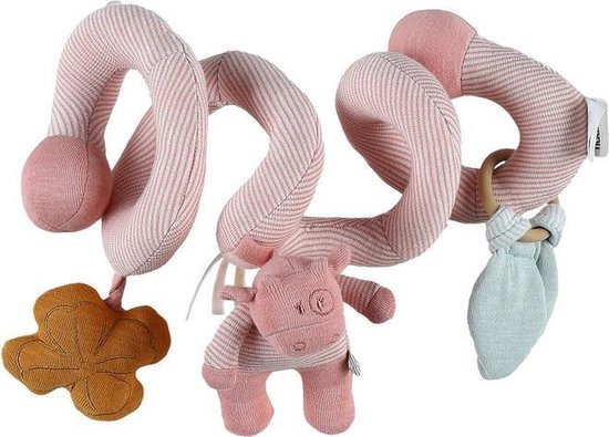Dam Boxspiraal Noukie's Lola Junior 27 Cm Bio-katoen Rood van DAM