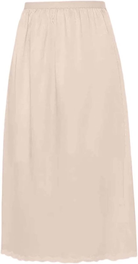 Damesrok, hoge taille, geplooid, uitlopend, lang, vloeiend, bohemien, modern, geraffineerd, voor bruiloft, kantoor, zomer, ruches, ademend, grote maat, meisjes, A40