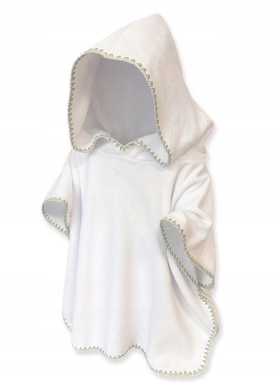 Dartomik - Kinderponcho met Capuchon - Maat 74-86 - Badstof - Voor Strand en Zwembad