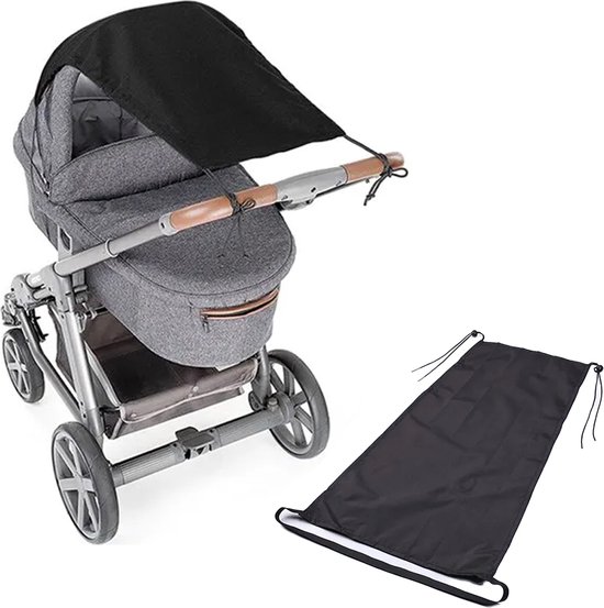 Dayshake Zonnescherm Kinderwagen - Verstelbaar Zonnedoek - Waterdicht - Eenvoudig te bevestigen van Dayshake