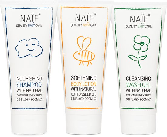 De Naïf Toddler Essentials – Peuter Verzorgingsset van Merkloos