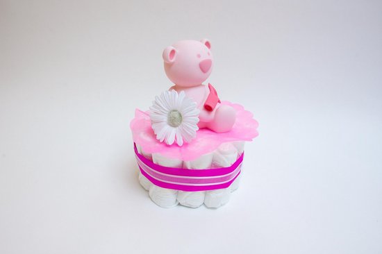 De Zoetebekjes - Luiertaart - Kraamcadeau - De Dagdromer - Roos van De Zoetebekjes