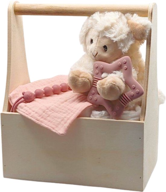 De Zoetebekjes - Luiertaart - Pampertaart - De Schaapjesteller - Licht Roos van Merkloos