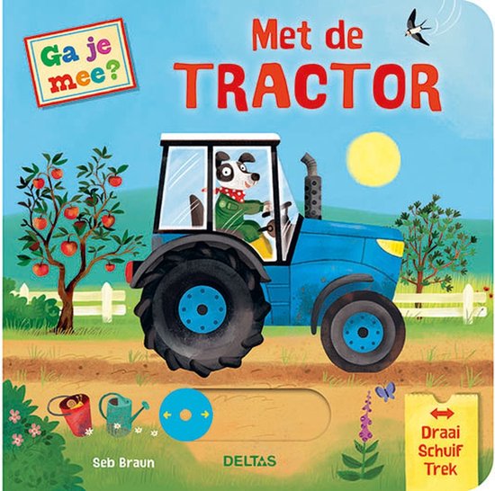 Deltas Boekje - Met De Tractor - Vanaf 1 Jaar van Merkloos