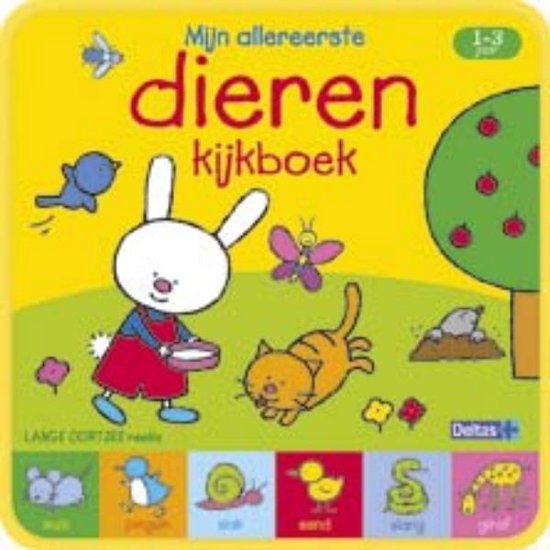 Deltas Foamboek Mijn Allereerste Dierenkijkboek 15 Cm van Merkloos