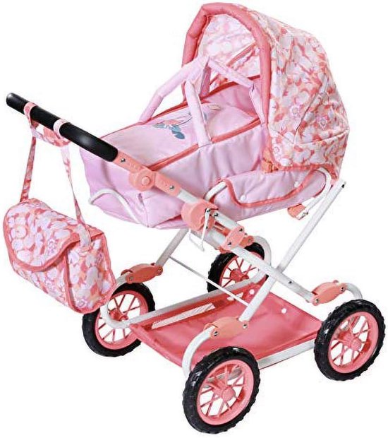 Deluxe Kinderwagen voor Poppen - Ideaal voor Creativiteit en Sociale Vaardigheden, Vanaf 3 Jaar van Deluxe