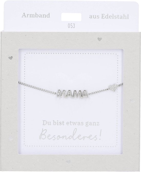 Depesche armband zilver Mama cadeau sieraden vriendschap.