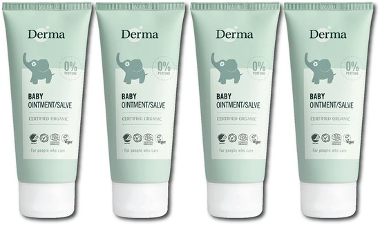 Derma Baby pakket - 4 x billenzalf 100 ml van Derma