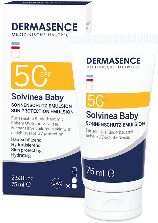 Dermasence Solvinea Baby LSF 50, 75 ml Creme van Merkloos