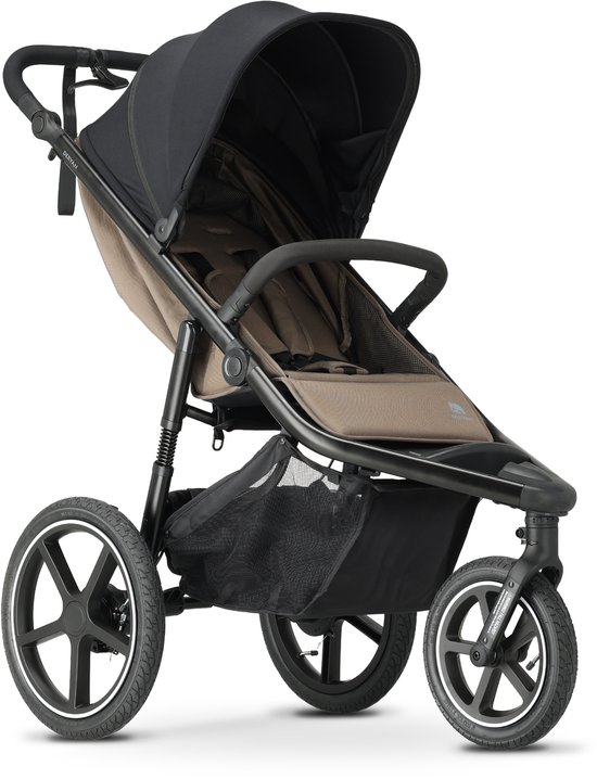 Deryan Bolt hardloop kinderwagen - Jogging buggy - Muggennet - Hazel