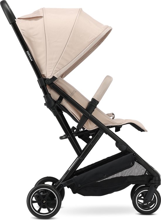 Deryan Buggy easy Buggy Luxe Lichtgewicht Buggy - Taupe van Deryan