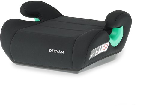 Deryan Cody Basic I-Size Autostoel Zitverhoger - 22-36 kg, 125-150 cm - Brede en Comfortabele Zitting met Zacht EPE-schuim - Met Armleuningen van Deryan