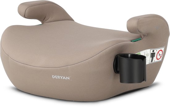 Deryan Cody Basic I-Size Autostoel Zitverhoger - Truffle Nougat van Deryan