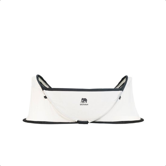 Deryan Infant BabyBox Campingbedje - Baby klamboe - Cream van Deryan