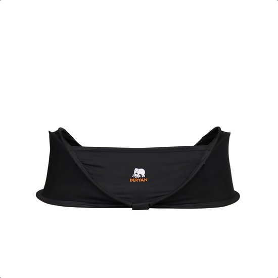 Deryan Infant BabyBox Campingbedje - Baby klamboe - Zwart van Deryan