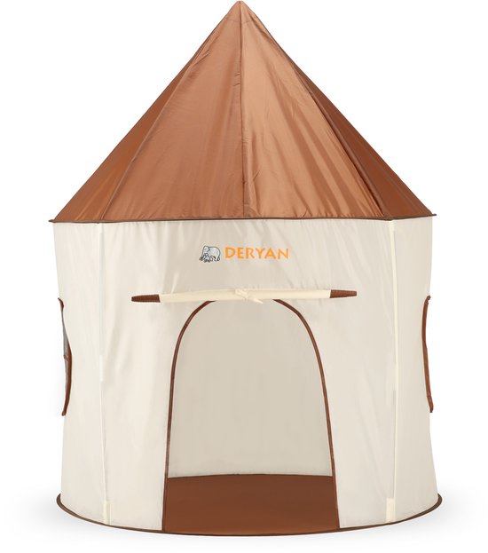 Deryan Luxe speeltent - Speelkasteel - Bruin van Merkloos
