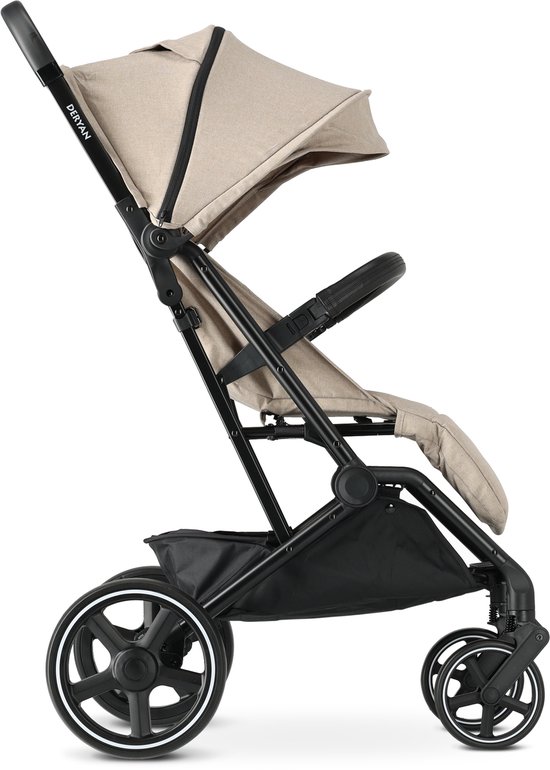 Deryan Luxe XP Buggy XL - Compact lichtgewicht - Nougat van Deryan