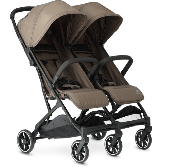Deryan Rolo X2 Duo Buggy - 2 persoons - Compact & lichtgewicht - Hazel van Merkloos