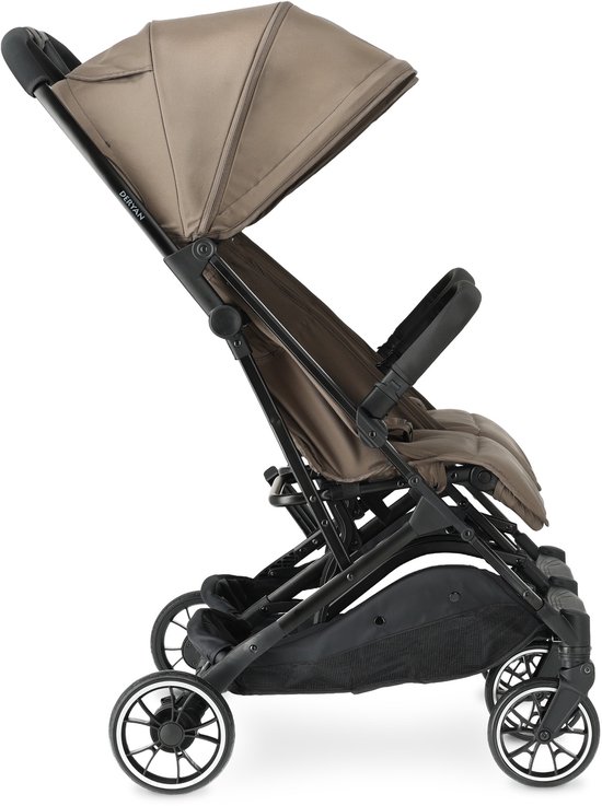 Deryan Rolo X2 Duo Buggy - 2 persoons - Compact & lichtgewicht - Hazel