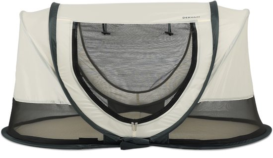 Deryan Scott Campingbedje - Baby tent - Anti-UV 50+ - Peuterbed - Cream van Deryan