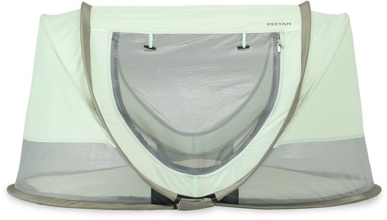 Deryan Scott Campingbedje - Babytent - Anti-UV 50+ - Peuterbed - Groen