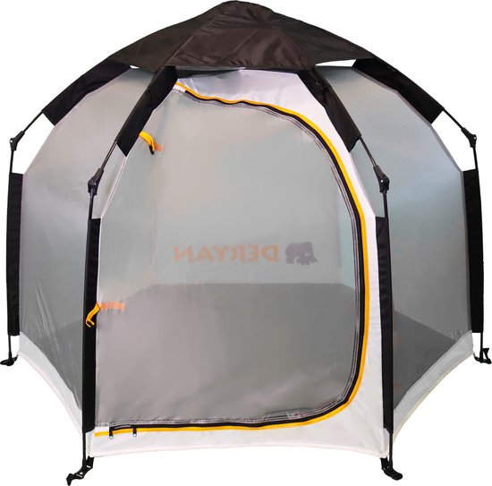 Deryan Up To Go Kinderbox - Draagbare Kinderbox - Pop Up Reisbox - Strandtent - Cream van Deryan