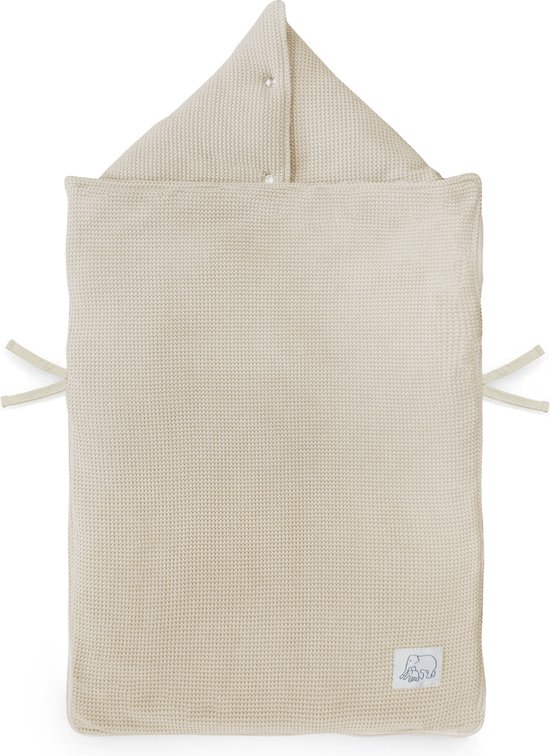 Deryan - Voetenzak voor Autostoel & Kinderwagen - Footmuff Maxi Cosi, Kinderwagen of Autostoel - Nougat van Merkloos