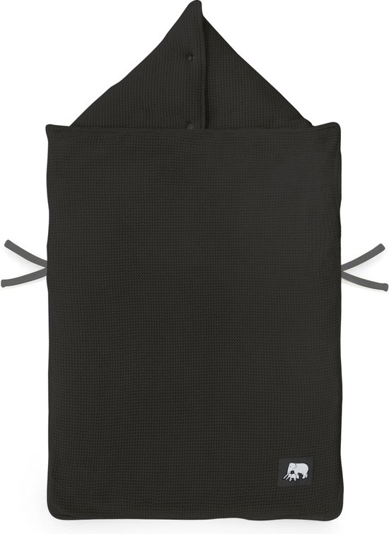 Deryan - Voetenzak voor Autostoel & Kinderwagen - Footmuff Maxi Cosi, Kinderwagen of Autostoel - Zwart van Deryan