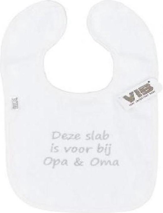 Deze slab is voor bij opa en oma van BamBam