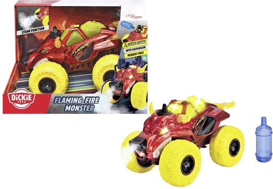 Dickie Toys Auto Flaming Fire monster Kant-en-klaar model Personenauto (model) van Dickie Toys