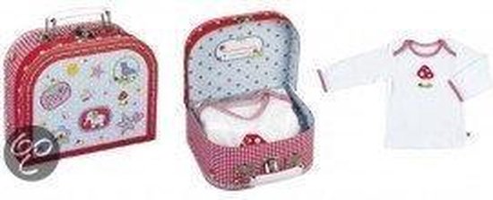 Die Spiegelburg Geschenk koffertje met t-shirt babygeluk van Die Spiegelburg
