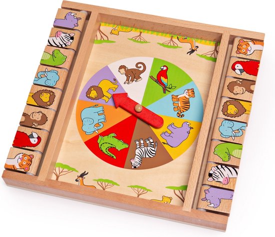 Dieren Shut the Box van BS Toys