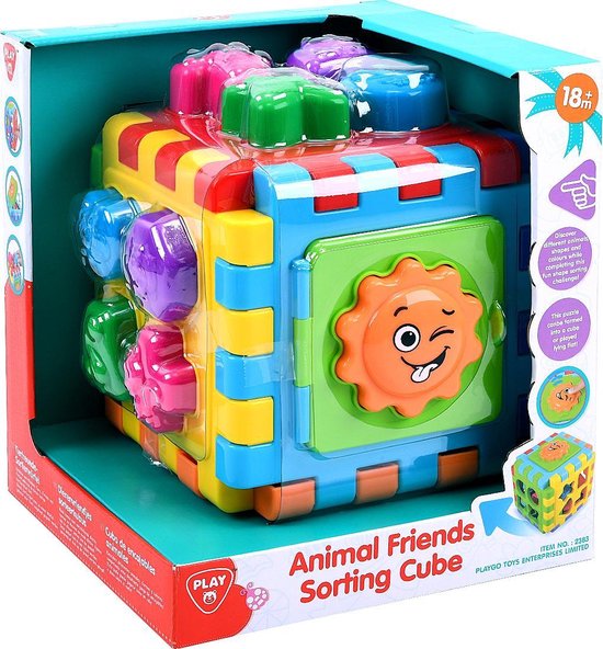 Dierenvriend sorteerkubus van Vtech