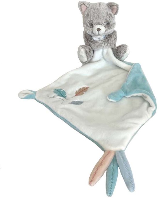 Diesel De Kat Knuffeldoekje 42 cm van Merkloos