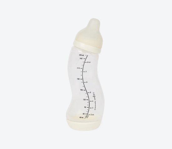 Difrax Anti-Koliek Voedingsfles – BPA-vrij – 250 ml – Babyfles