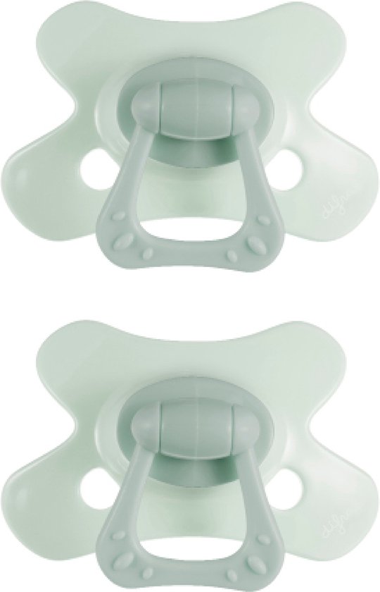 Difrax Dental Fopspeen - 18+ Maanden - Lichtgroen van Difrax