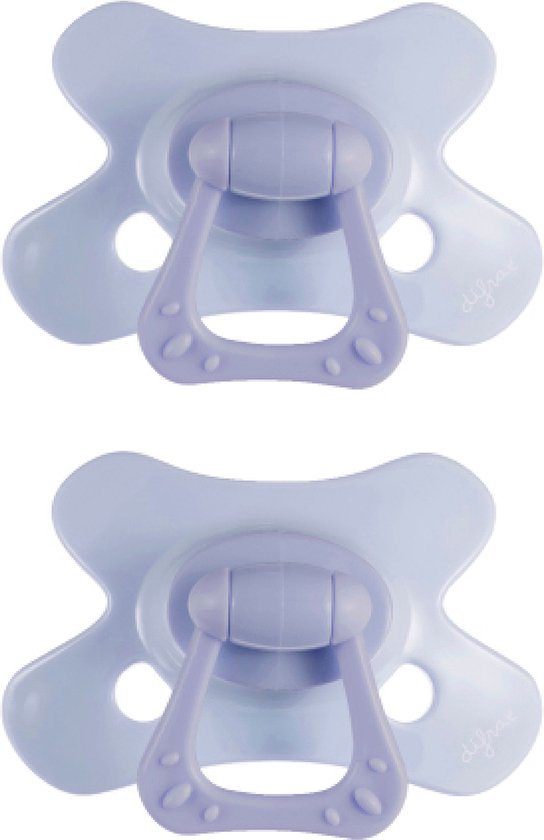 Difrax Dental Fopspeen - 18+ Maanden - Lichtpaars van Difrax