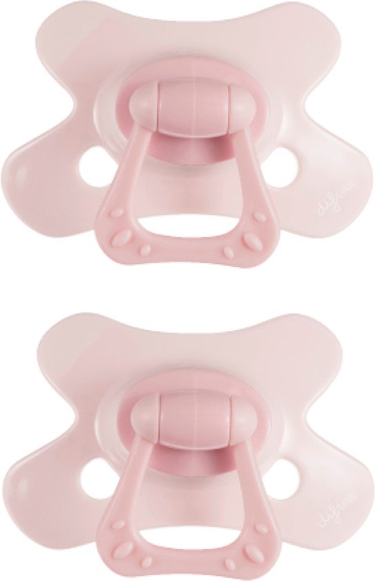 Difrax Dental Fopspeen - 18+ Maanden - Lichtroze van Difrax