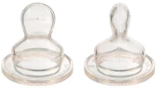 Difrax Flessenspeen Dental Pre Mature/Small - 2 x 2 stuks - Voordeelverpakking van Difrax
