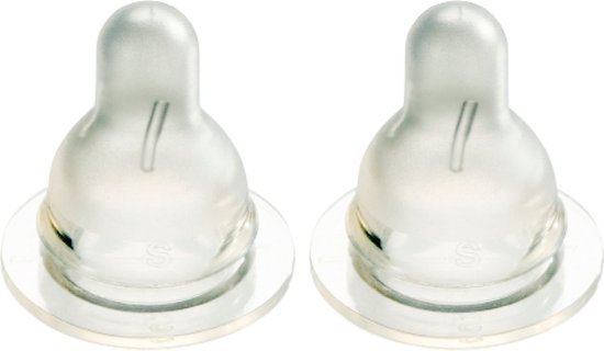 Difrax Flessenspeen Natural - Maat Small - 2 stuks van Difrax