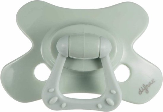 Difrax Fopspeen - Dental & Pure - 6+ Maanden - Green van Difrax